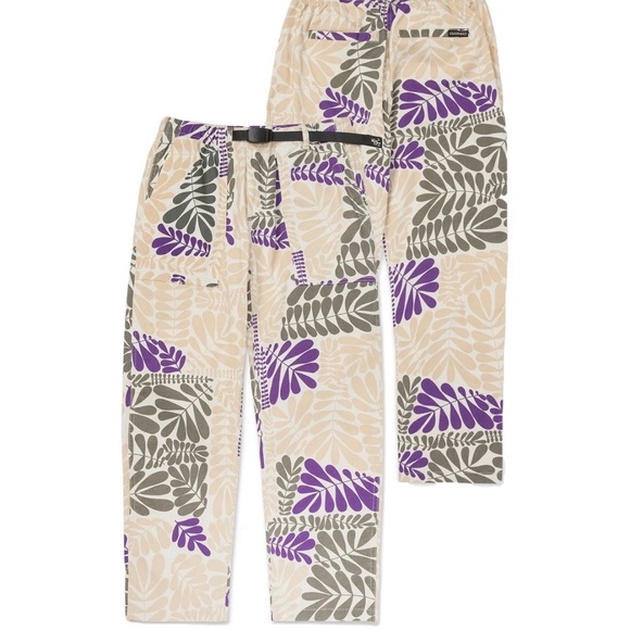 Parks Project Pants - Parks Project Big Sur Ferns Gramicci Loose Tapered Pant Small